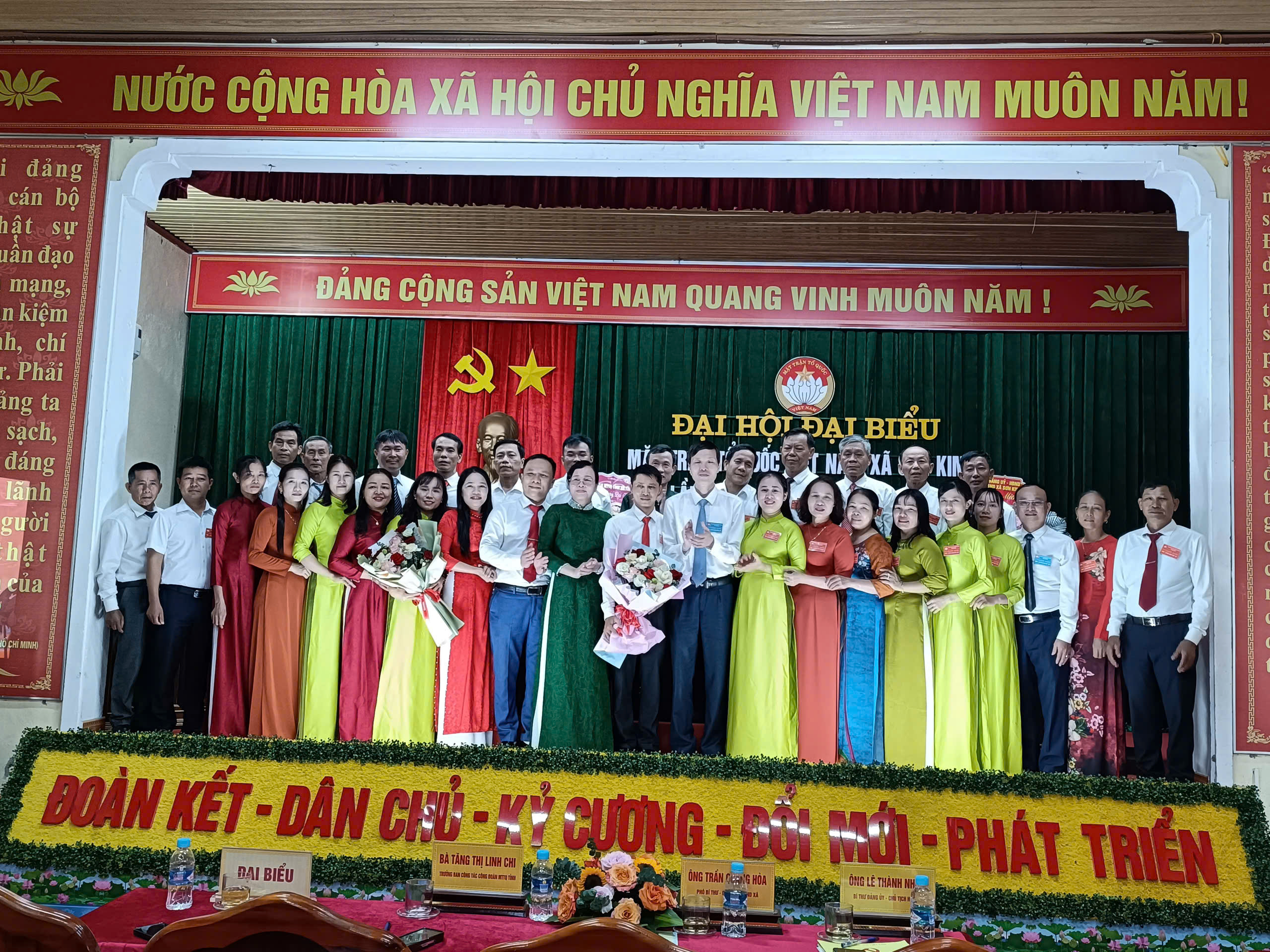 Xã Sơn Kim 2 tổ chức thành công Đại hội MTTQ xã lần thứ nhất