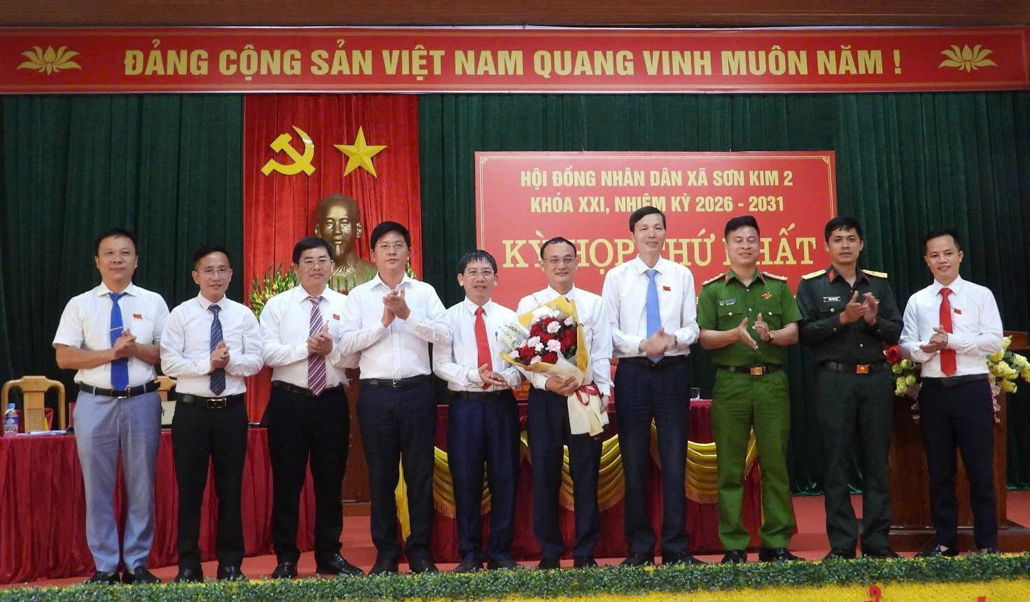 HĐND xã tổ chức thành công Kỳ họp thứ Nhất nhiệm kỳ 2026- 2031