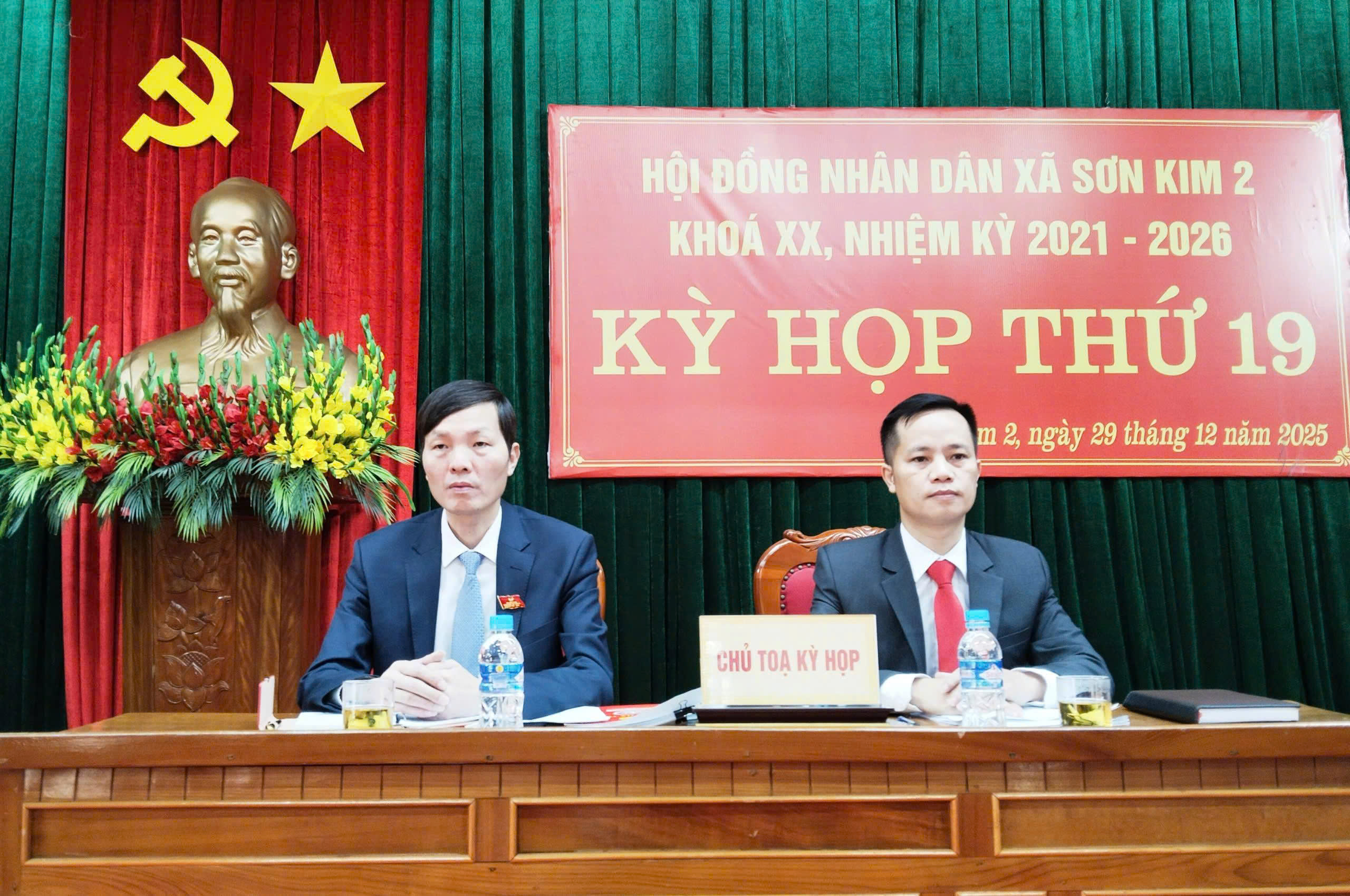 Xã Sơn Kim 2 tổ chức họp HĐND