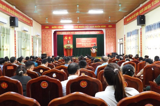 Sơn Kim 2  khai mạc lớp bồi dưỡng kiến thức quốc phòng và an ninh cho đối tượng 4 năm 2026