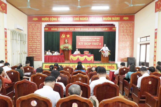HĐND xã Sơn Kim 2 thông qua nhiều nghị quyết quan trọng tại kỳ họp thường lệ giữa năm 2026