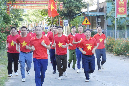 Sơn Kim 2 tổ chức Giải chạy phong trào “Chung một quyết tâm xây dựng xã không ma túy”