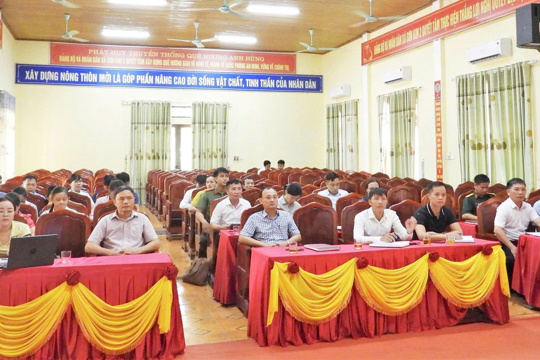 Tổ chức hội nghị tập huấn quản lý văn bản, chuyển đổi số và bảo vệ bí mật nhà nước năm 2026