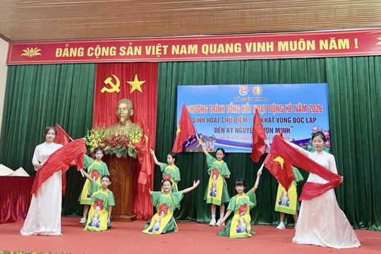 Sơn Kim 2: Tổng kết hoạt động Hè và bế giảng các lớp năng khiếu, kỹ năng miễn phí năm 2026